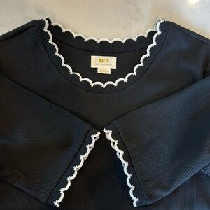 Maeve short sleeve sweater